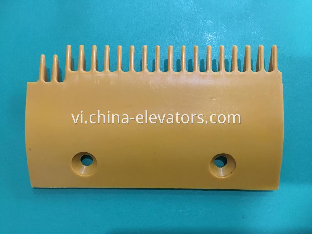 Yellow Left Plastic Comb for Sigma Escalators